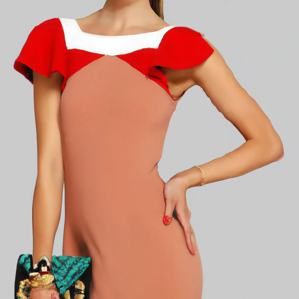 Jaka sukienka będzie pasować do szerokich ramion?