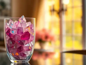 Kryształy znów modne: odkryj ich urok i zastosowanie w domu