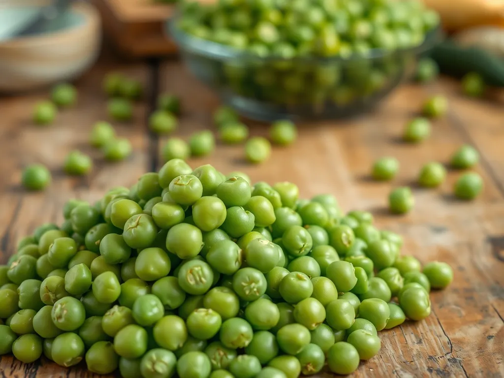 Ile białka ma groch? Sprawdź wartości odżywcze tego strączka!