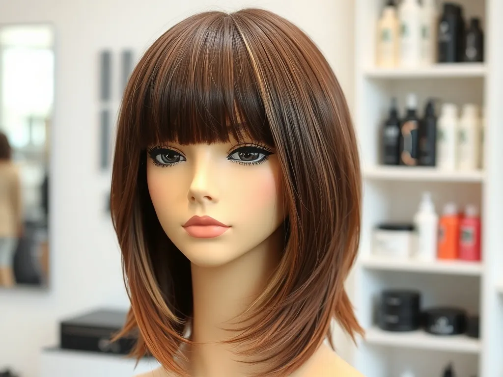 Fryzury na średnie włosy z grzywką – modne inspiracje i porady